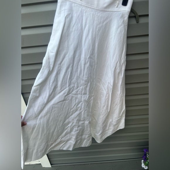 Theory white cotton blend skirt size XS - Picture 2 of 9